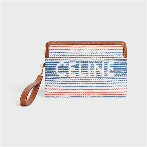 celine striped textile tote bag|where to purchase Celine bags.